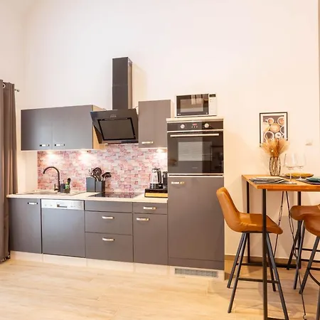 Soulscape Apartments Loft Zwickau Citycenter Mit Tg-Stellplatz, Magenta-Tv Und Klima Exterior foto