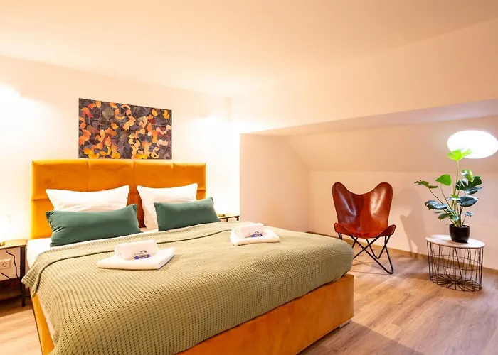 Soulscape Apartments Loft Zwickau Citycenter Mit Tg-Stellplatz, Magenta-Tv Und Klima